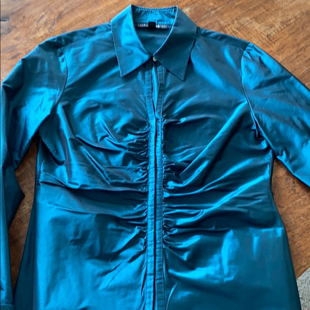 Lafayette 148 evening top